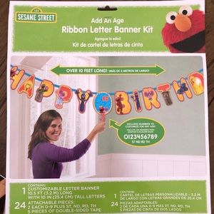 Sesame Street party decorations
